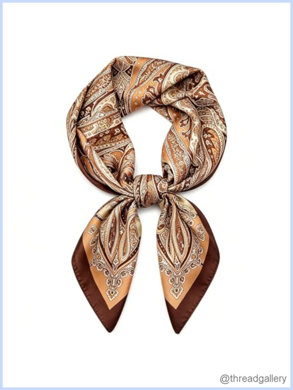 Satin Silk Feel Head Scarf 27.5" Square Bandana Hair Wrap Women